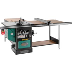 10" 5 HP 3-Phase Heavy-Duty Cabinet Table Saw with riving knife