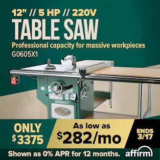 Banner for 03-03 G0605X1 Affirm