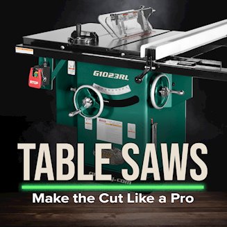 Banner for Tariff Busters- Table Saws