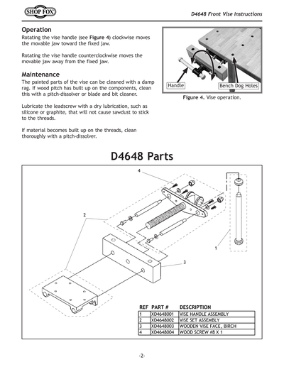 Part Diagram for D4648