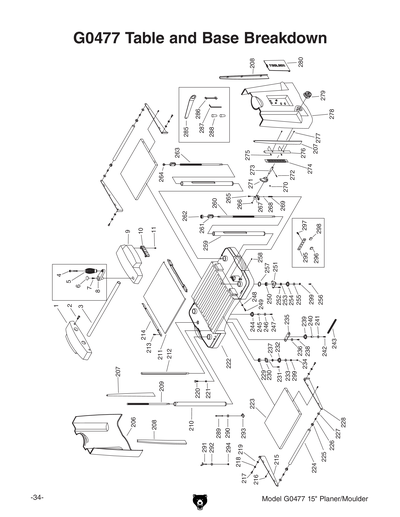 Part Diagram for G0477