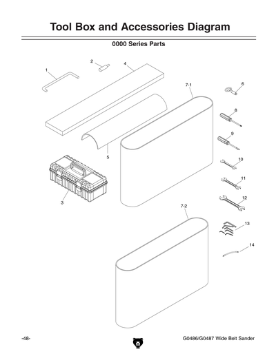 Part Diagram for G0486