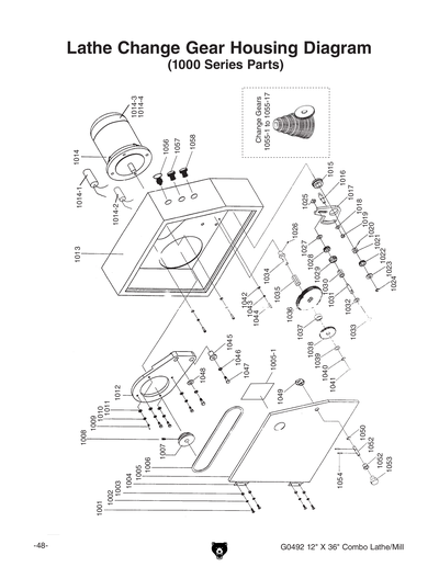 Part Diagram for G0492