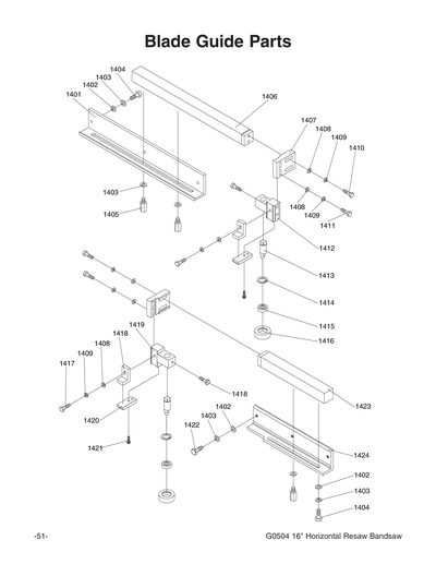 Part Diagram for G0504