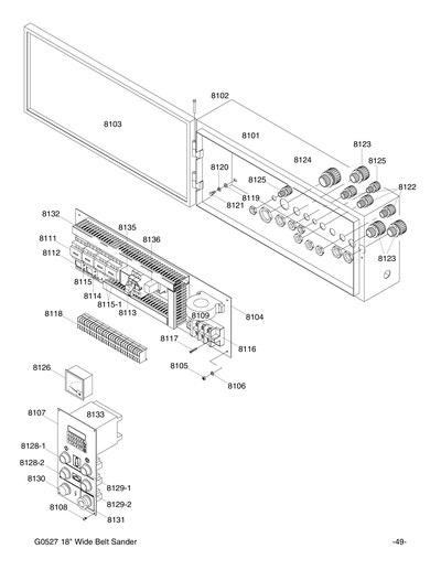 Part Diagram for G0527