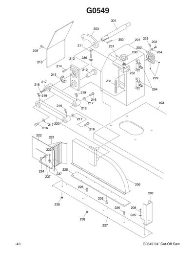 Part Diagram for G0549