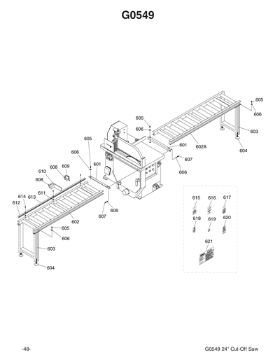 Part Diagram for G0549