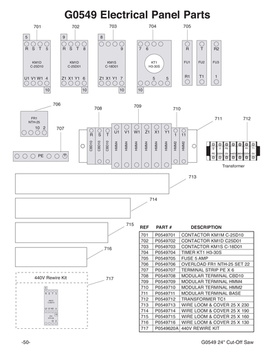 Part Diagram for G0549