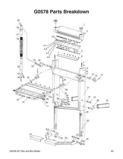 Part Diagram for G0578