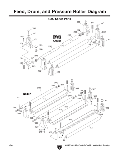 Part Diagram for G0581