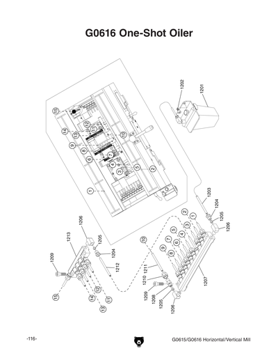 Part Diagram for G0616