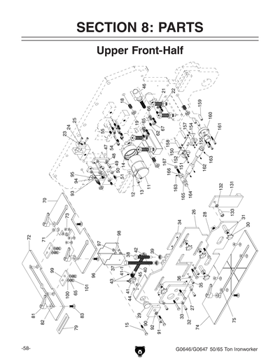 Part Diagram for G0646