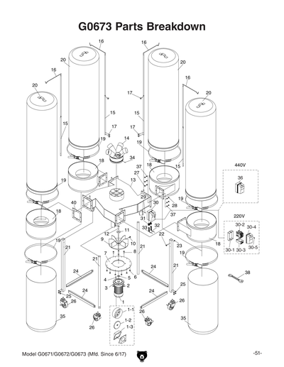 Part Diagram for G0673