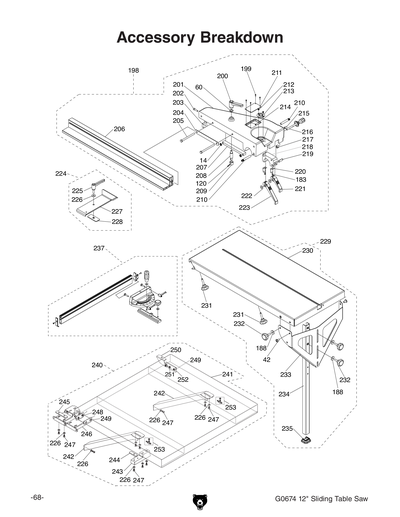 Part Diagram for G0674