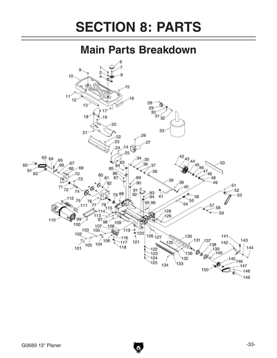 Part Diagram for G0689