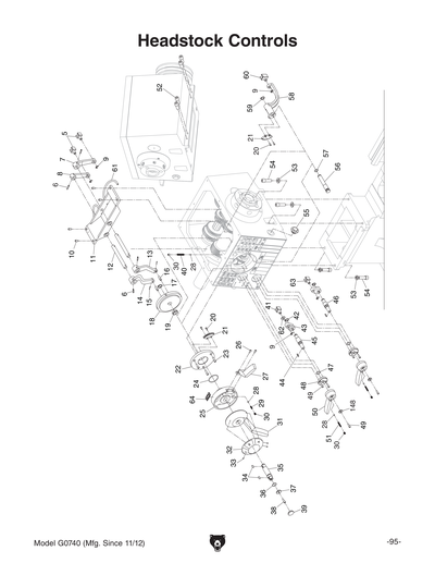 Part Diagram for G0740