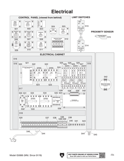 Part Diagram for G0886