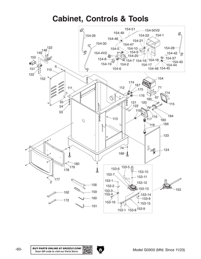Part Diagram for G0900