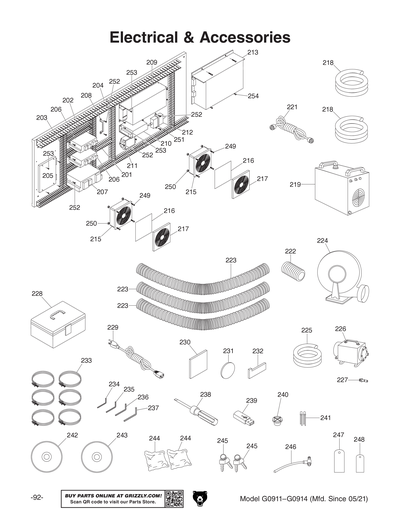 Part Diagram for G0913