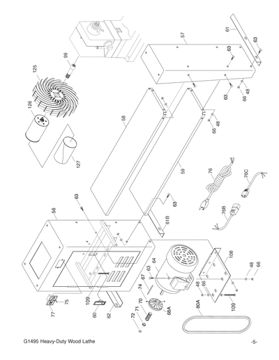 Part Diagram for G1495