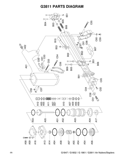 Part Diagram for G1847
