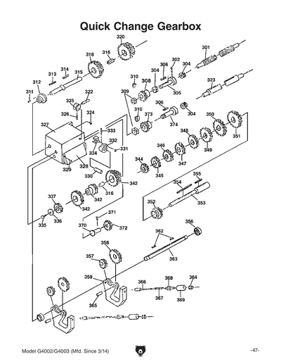 Part Diagram for G4002