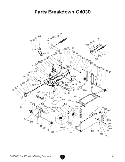 Part Diagram for G4030