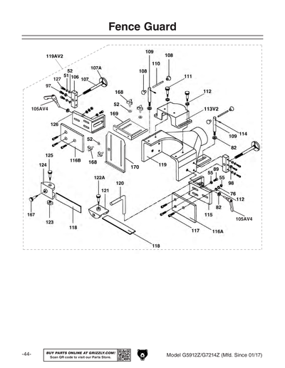 Part Diagram for G5912Z