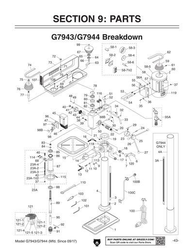 Part Diagram for G7943