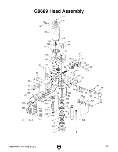 Part Diagram for G8689