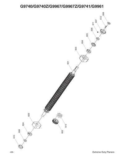 Part Diagram for G9740