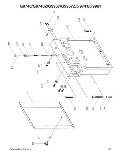 Part Diagram for G9741