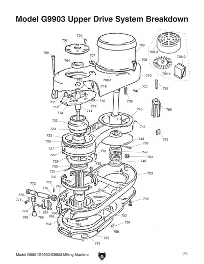 Part Diagram for G9903