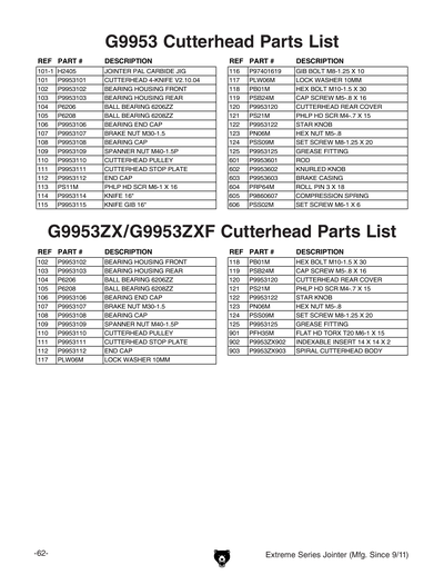 Part Diagram for G9953