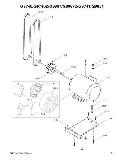 Part Diagram for G9961