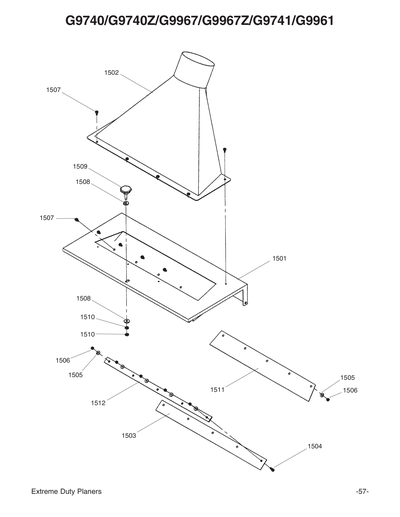 Part Diagram for G9961