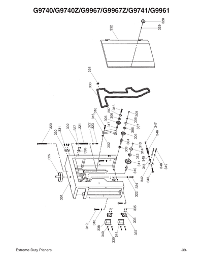 Part Diagram for G9967