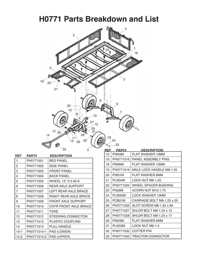Part Diagram for H0771