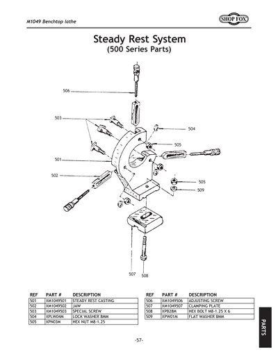 Parts for 9
