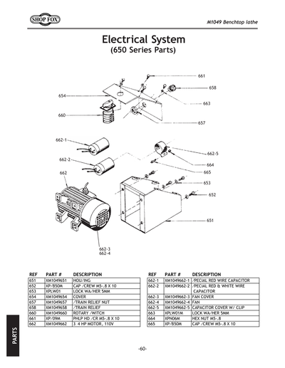 Part Diagram for M1049