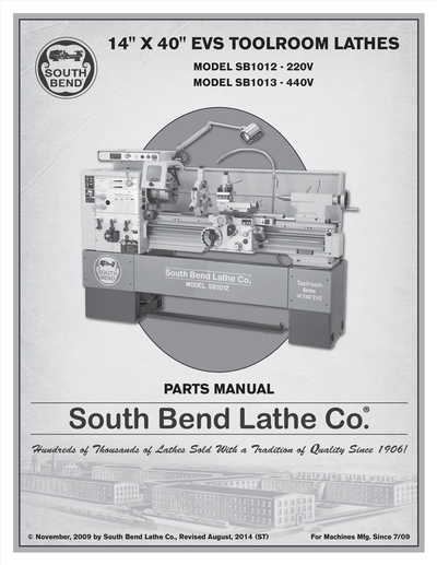 Part Diagram for SB1013F