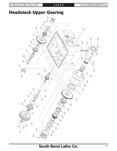 Part Diagram for SB1014