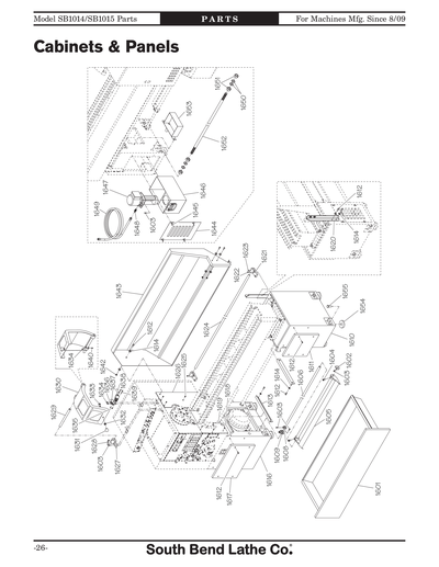 Part Diagram for SB1014