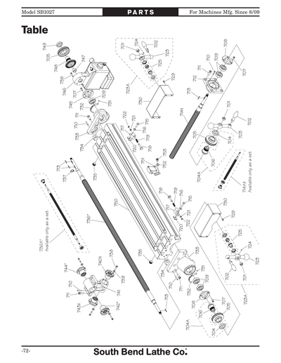 Part Diagram for SB1027F