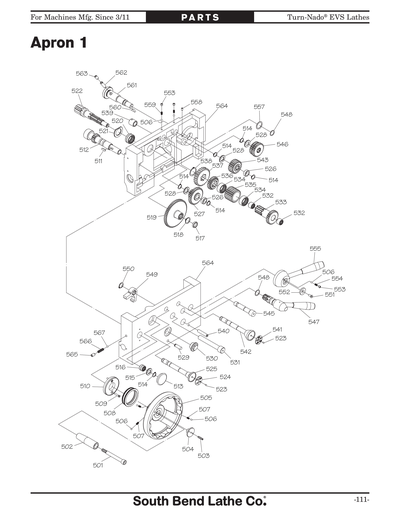 Part Diagram for SB1043PF
