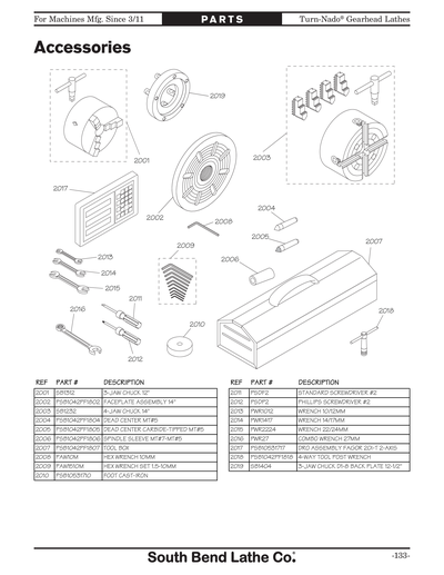 Part Diagram for SB1048PF