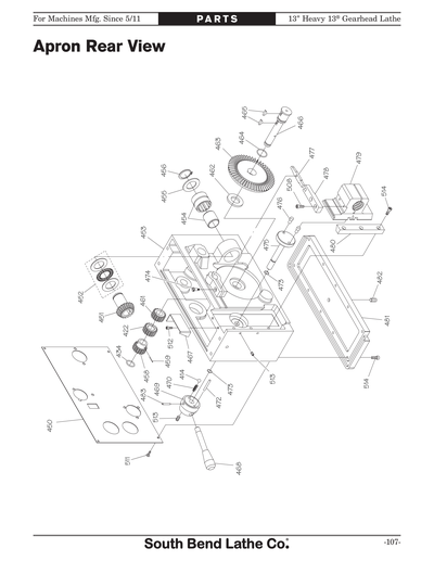 Part Diagram for SB1049F