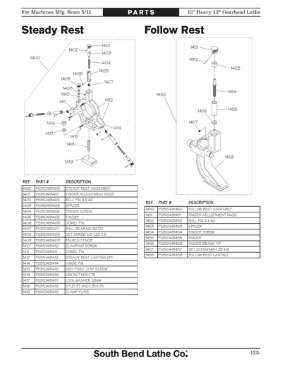 Part Diagram for SB1049F