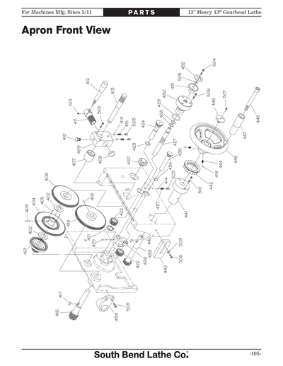 Part Diagram for SB1050