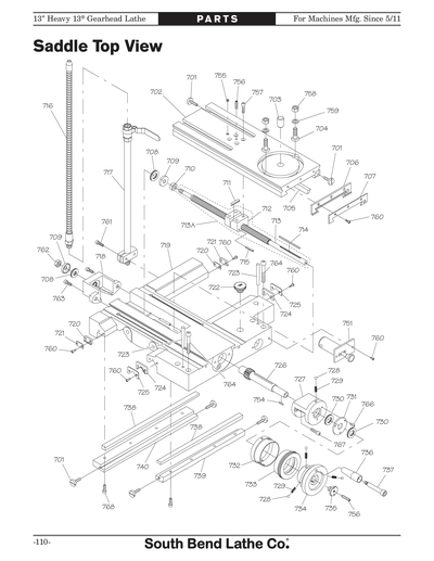 Part Diagram for SB1050